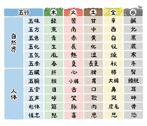 五行目|五行思想